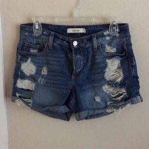Cello jean shorts